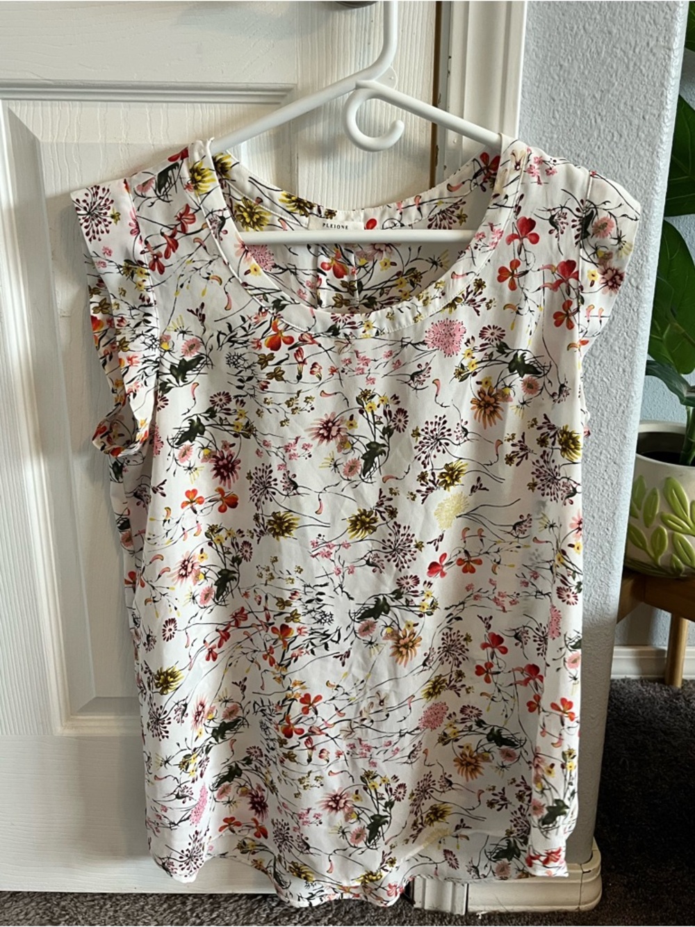 Pleione Nordstrom Floral Blouse